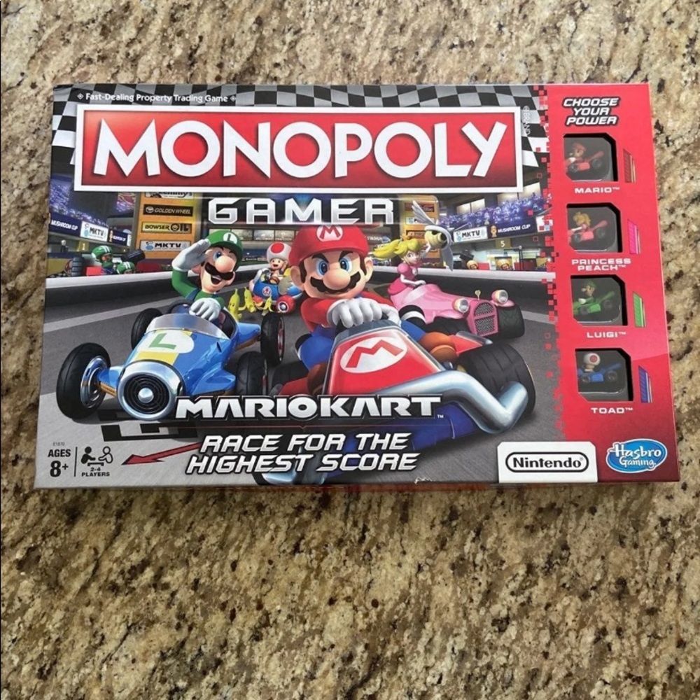 Mario Kart Gamer Monopoly